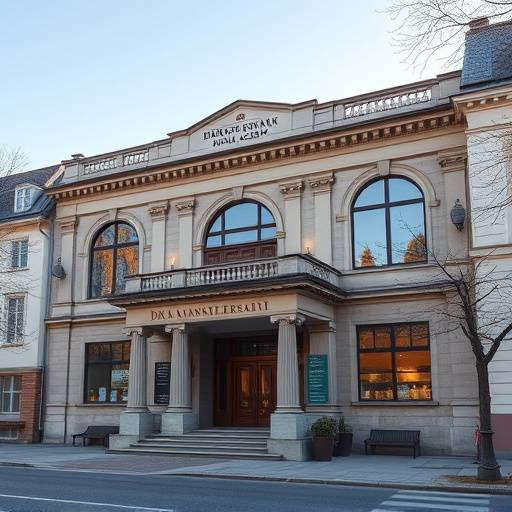 Aussenansicht der Schauspielkunst Akademie Zürich